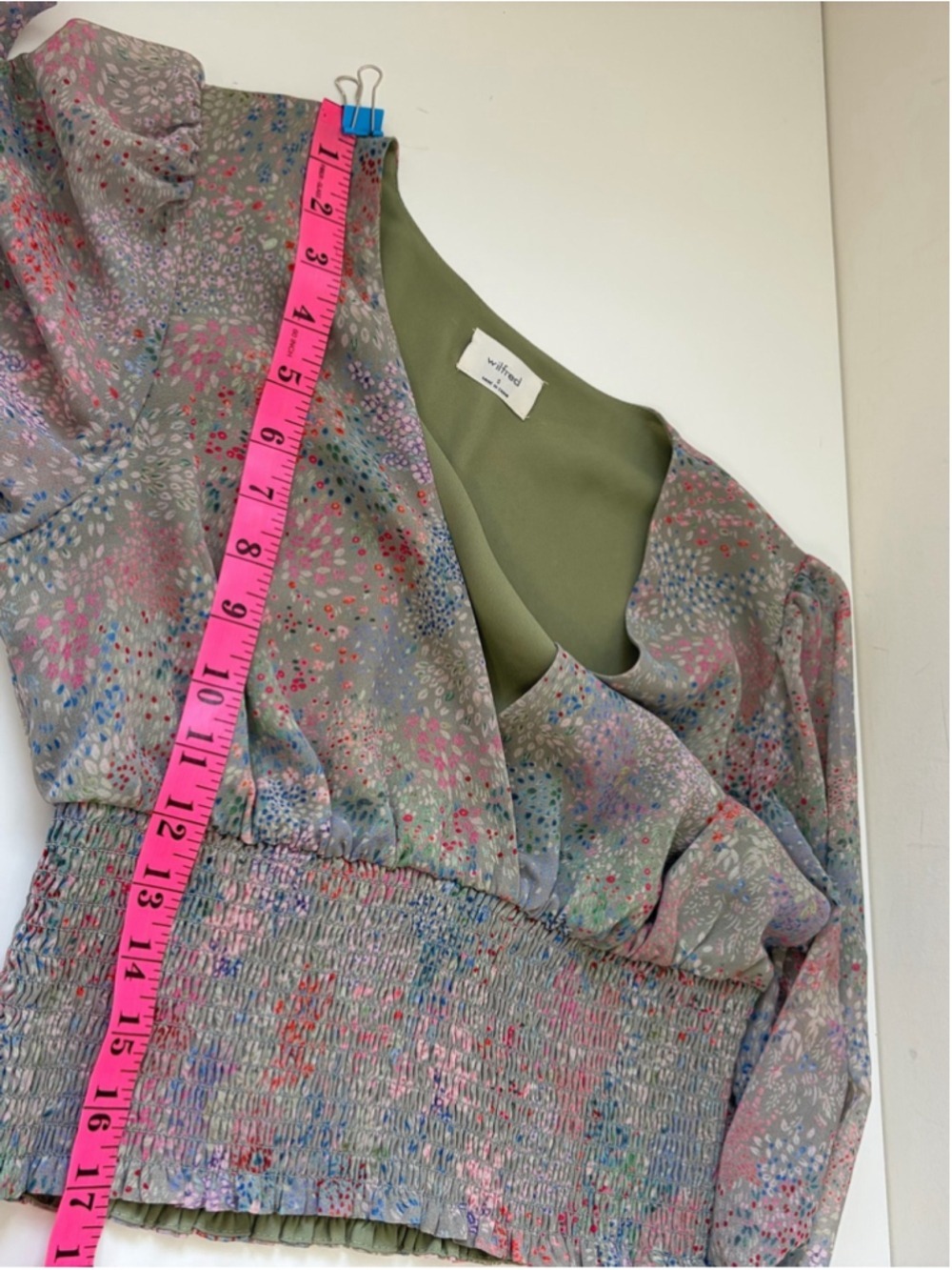 ARITZIA Wilfred Wistful Blouse - Picture 8 of 9